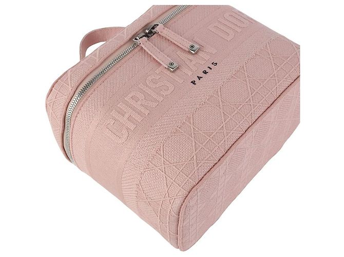 Dior Borsa Vanity da Viaggio con Ricamo Cannage - vista 5