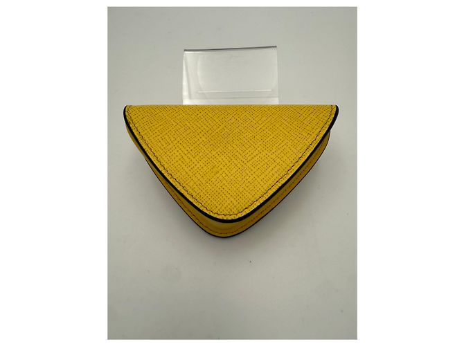 PRADA Saffiano Yellow Münzbeutel - Ansicht 3