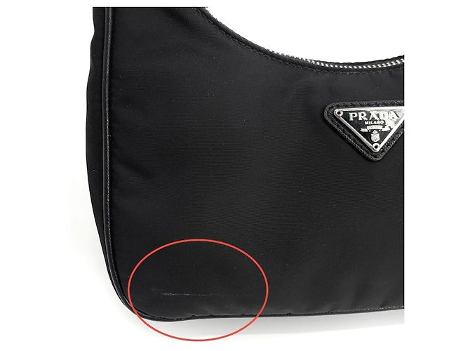 Prada Borsa Hobo Multi Tesuto Re-edition - vista 16