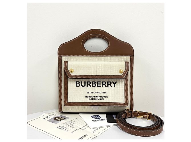 Burberry Borsa a tracolla Horseberry Pocket Mini - vista 13