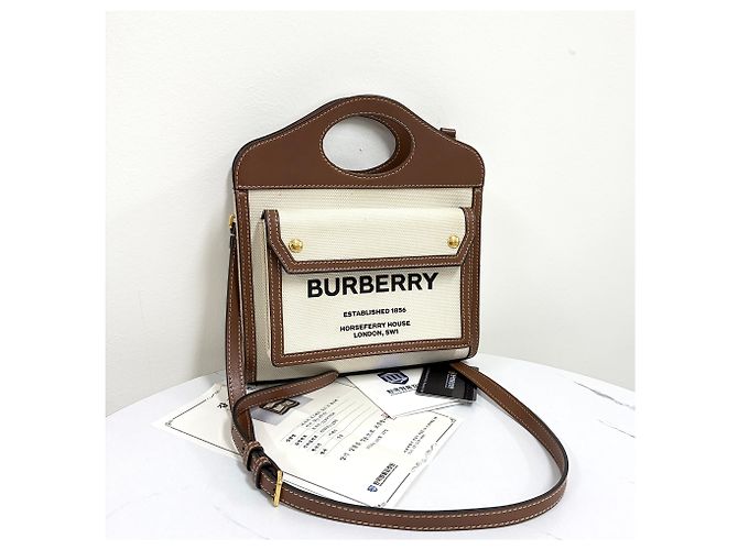 Burberry Borsa a tracolla Horseberry Pocket Mini - vista 17