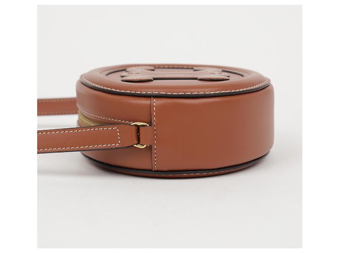 Céline Borsa a tracolla ovale Triomphe Tan - vista 4