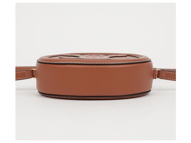 Céline Borsa a tracolla ovale Triomphe Tan - vista 5