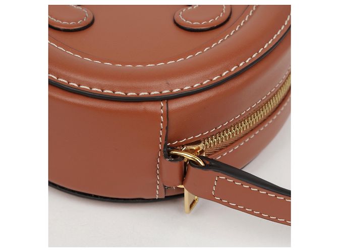 Céline Borsa a tracolla ovale Triomphe Tan - vista 7