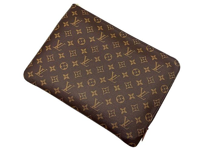 Louis Vuitton Clutch Monogram Canvas Etui Voyage MM - vista 6