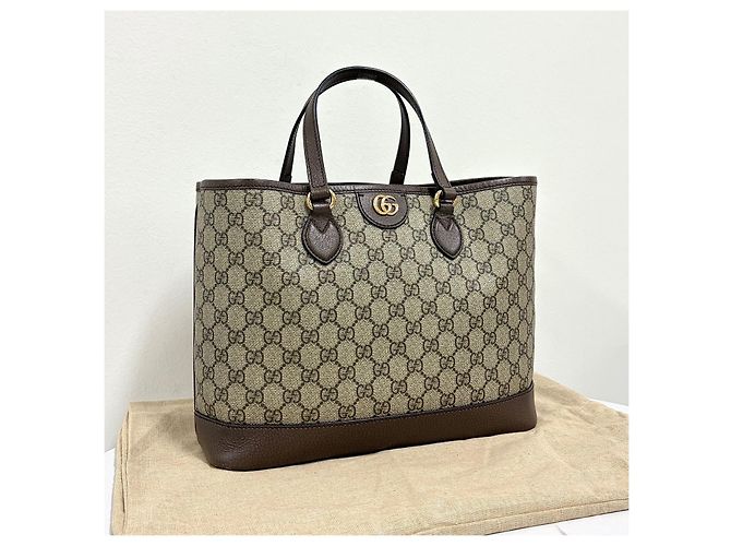 Gucci Borsa Tote e Borsa a Spalla Ophidia GG Supreme - vista 4