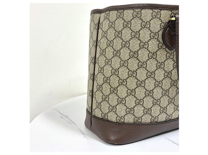 Gucci Borsa Tote e Borsa a Spalla Ophidia GG Supreme - vista 8