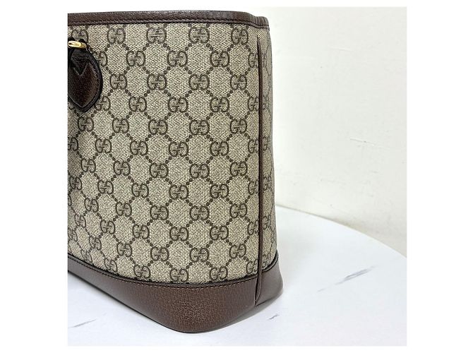 Gucci Borsa Tote e Borsa a Spalla Ophidia GG Supreme - vista 9