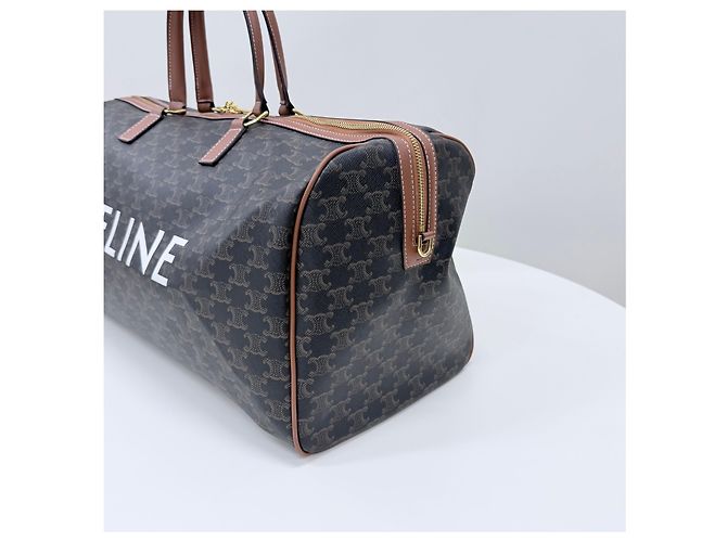 Céline Saco Boston Trio Canvas Keepall Large - vista 3