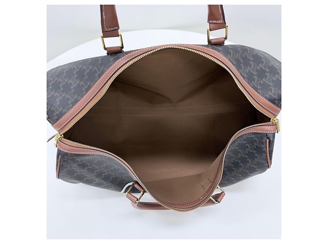 Céline Saco Boston Trio Canvas Keepall Large - vista 5