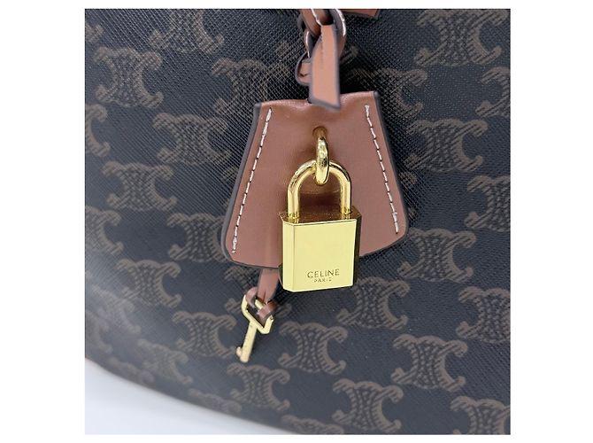 Céline Saco Boston Trio Canvas Keepall Large - vista 8
