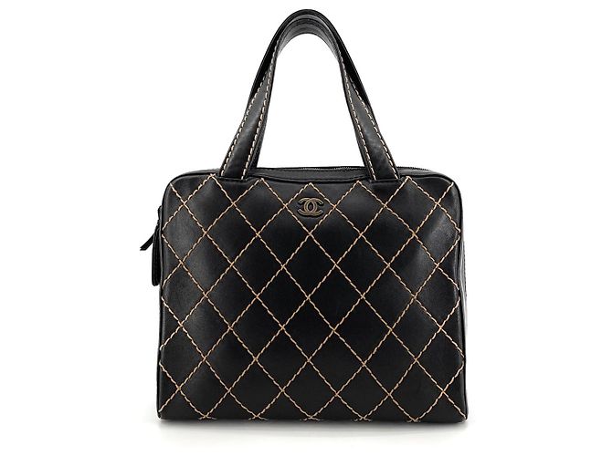 Chanel Borsa Tote Wildstitch Gold - vista 2