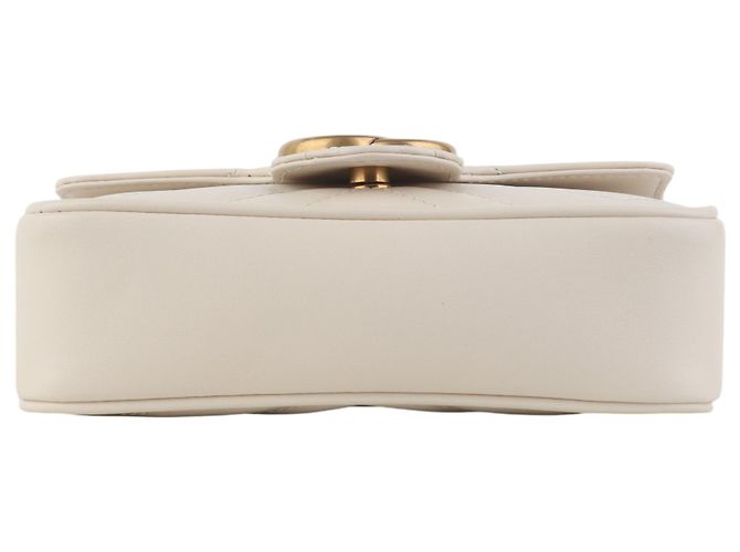 Gucci Borsa a tracolla super mini GG Marmont matelassé - vista 6