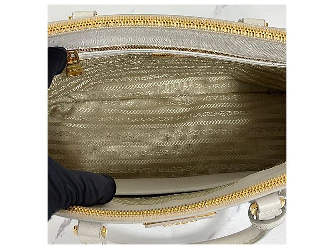 Prada Borsa a mano e a tracolla Galleria in Saffiano - vista 14