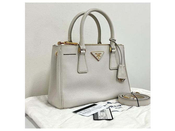 Prada Borsa a mano e a tracolla Galleria in Saffiano - vista 3
