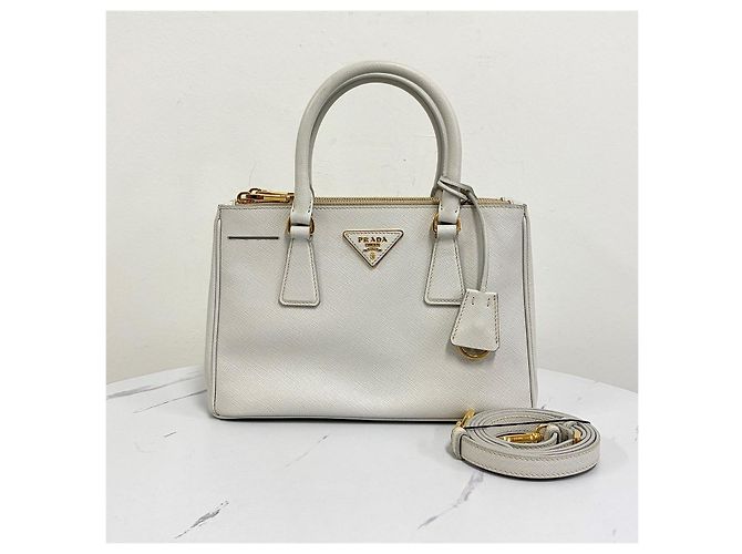 Prada Borsa a mano e a tracolla Galleria in Saffiano - vista 8