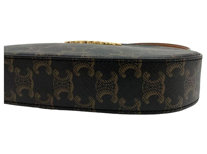 Céline Borsa Tilly Triomphe Canvas Borsa a spalla media Borsa hobo - vista 18