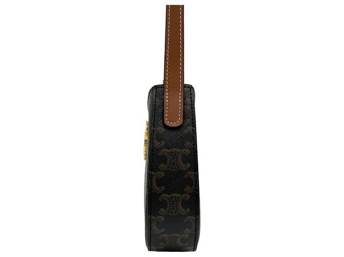 Céline Borsa Tilly Triomphe Canvas Borsa a spalla media Borsa hobo - vista 4