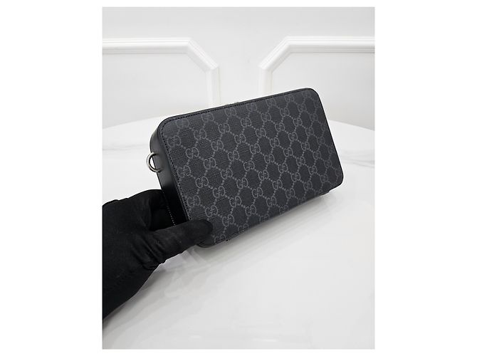 Gucci Borsa a spalla mini GG Supreme - vista 3