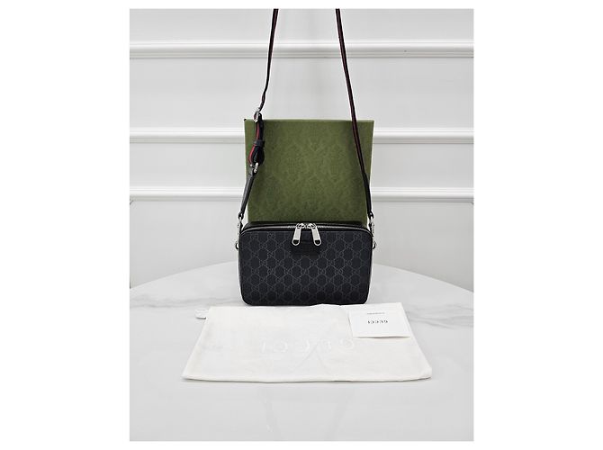 Gucci Borsa a spalla mini GG Supreme - vista 9
