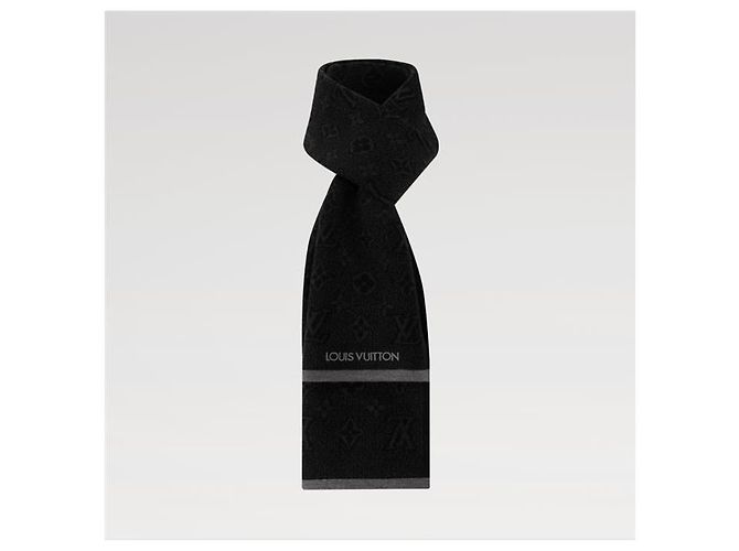 Louis Vuitton Cachecol Monogram Eclipse - vista 4