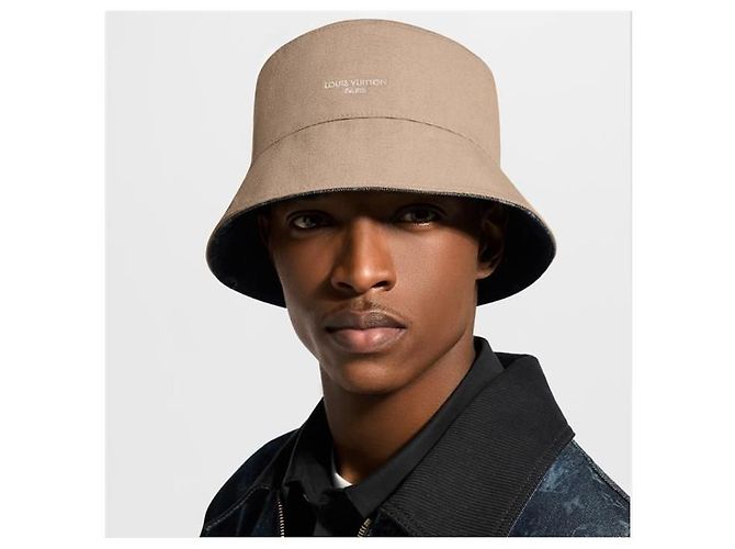 Louis Vuitton Chapéu Bucket Monogram Denim Surplus - vista 6
