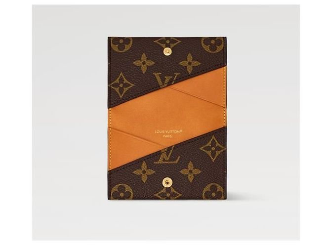 Louis Vuitton Monogram Slim Kartenetui Orange - Ansicht 3