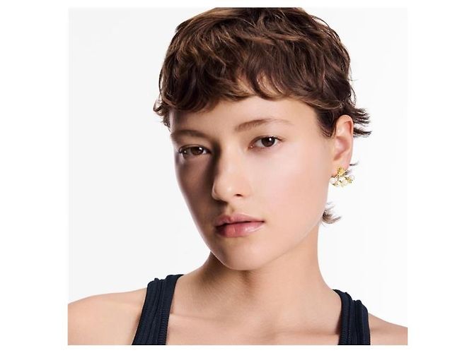 Louis Vuitton Boucles d'oreilles perles Minigram stamp - vue 6