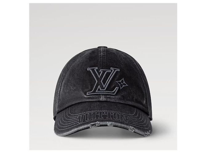 Louis Vuitton Denim Washed Cap Blau - Ansicht 2