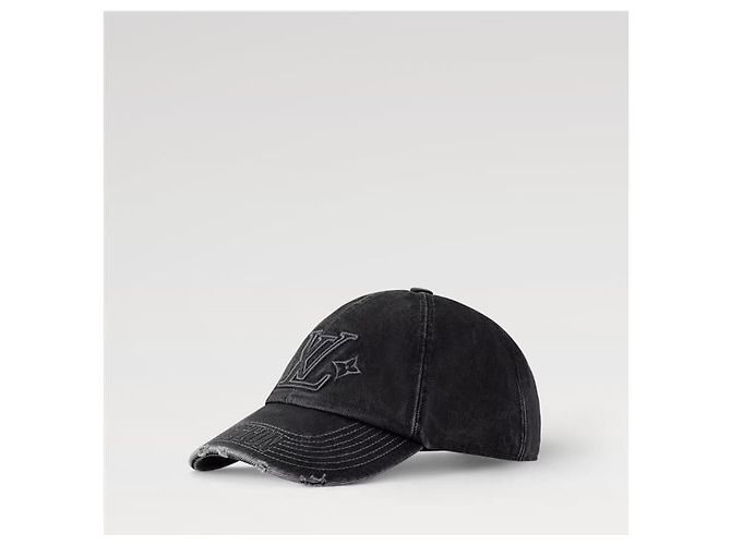 Louis Vuitton Denim Washed Cap Blau - Ansicht 3