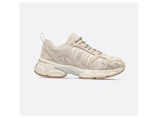Dior Sneakers Chrono Mesh Beige - vista 6