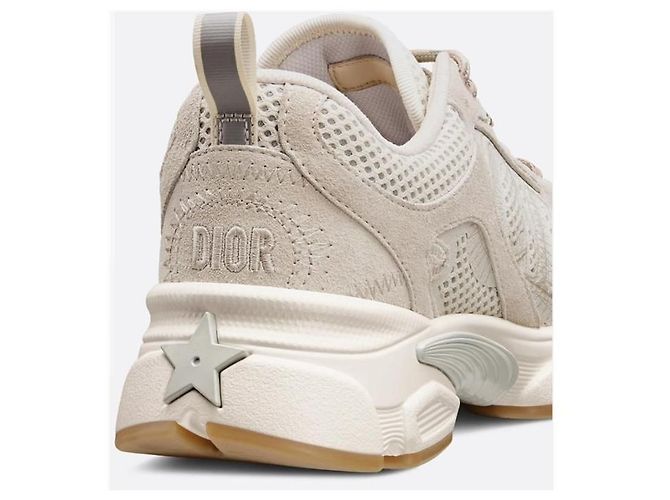 Dior Sneakers Chrono Mesh Beige - vista 7