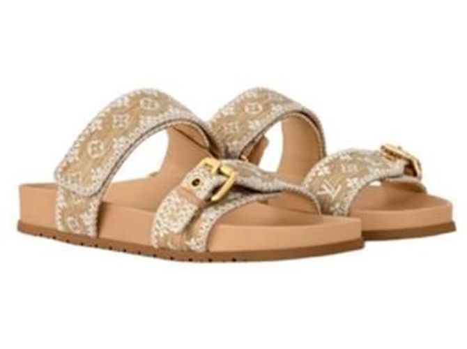 Louis Vuitton Spring Diya Flat Comfort Mule Monogramm Raffia - Ansicht 2