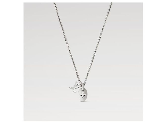 Louis Vuitton Collana con pendente Monogram Flower - vista 2