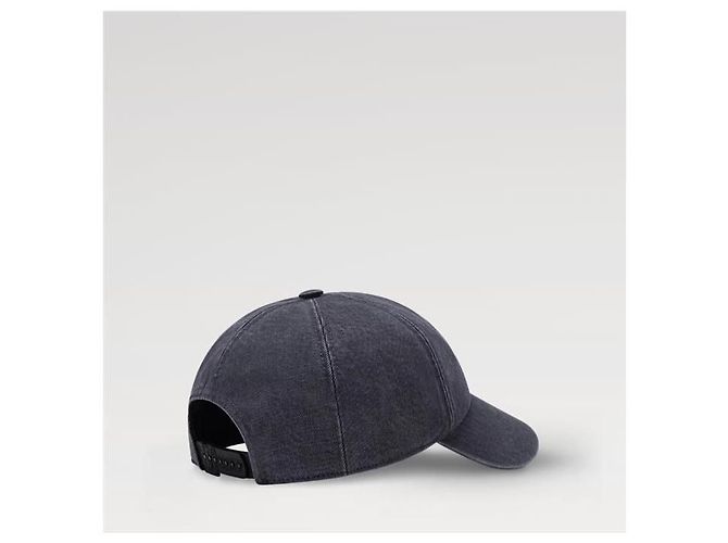 Louis Vuitton Washed Denim Cap Blau - Ansicht 5
