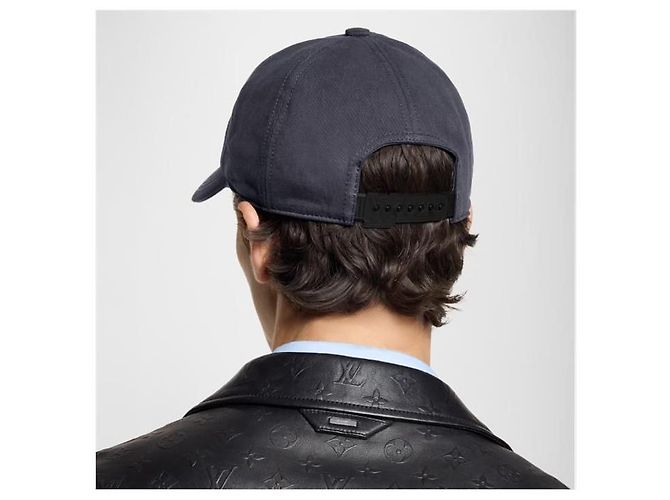 Louis Vuitton Washed Denim Cap Blau - Ansicht 6
