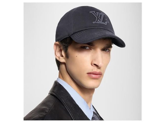 Louis Vuitton Washed Denim Cap Blau - Ansicht 7