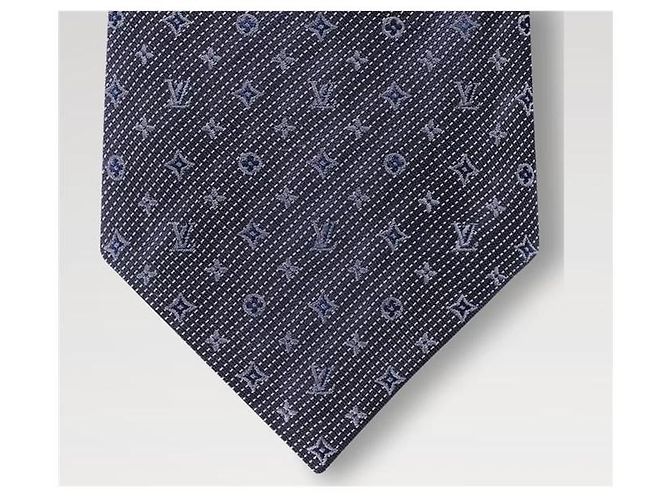 Louis Vuitton Monogram Classic Tie Grey - view 4