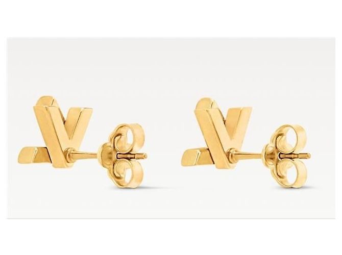 Orecchini Louis Vuitton GO-14 oro - vista 4