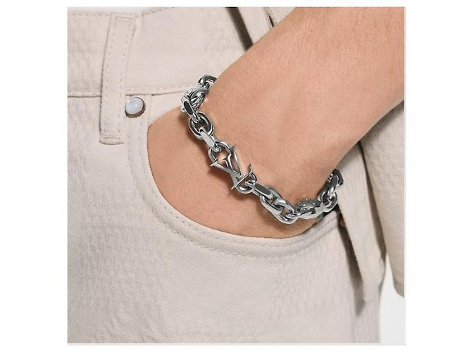 Louis Vuitton Pulsera de cadena Monogram Lovers - vista 4