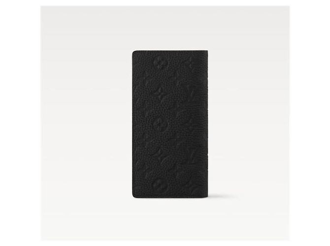 Louis Vuitton Brazza Wallet Black Tullio Leather - view 7