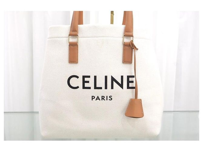 Cabas Céline Saco Tote Horizon Canvas - vista 13