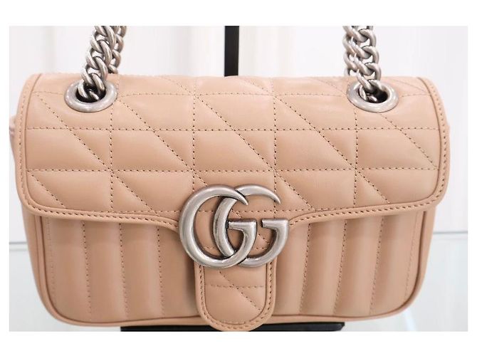 Gucci Mini Borsa a Tracolla Matelassé - vista 3