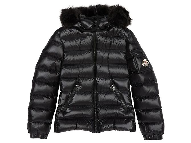 Moncler Steppjacke Schwarz Glänzend - Ansicht 2