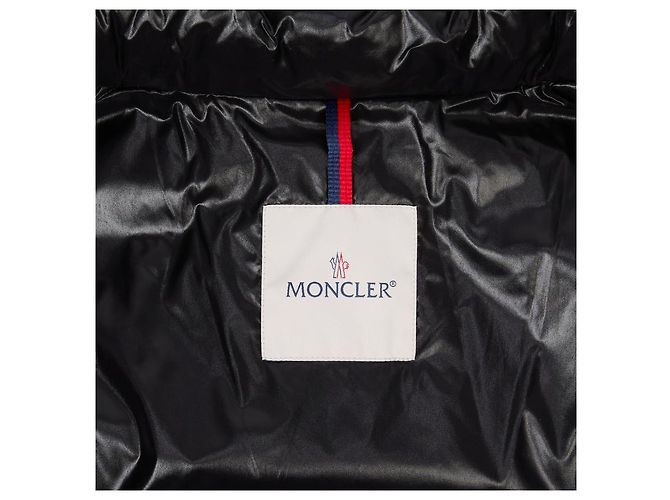 Moncler Steppjacke Schwarz Glänzend - Ansicht 9