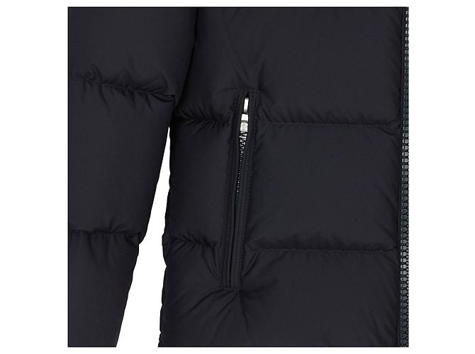 Moncler Kapuzen-Daunenpullover Navy - Ansicht 7