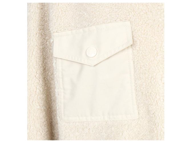 Moncler Giacca camicia in pile da donna - vista 6