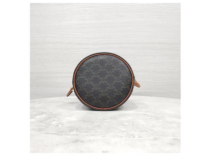 Céline Borsa Secchiello Triomphe Canvas Tin Clara - vista 7