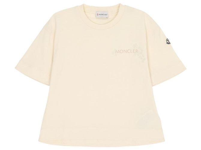 Moncler T-shirt a maniche corte in jersey di cotone - vista 2