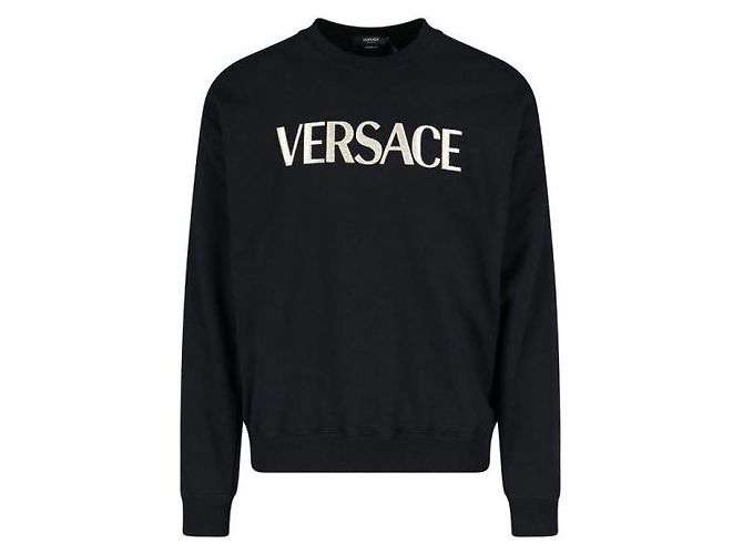 Versace FELPA CON LOGO METALLIZZATO - vista 2